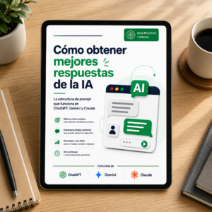 Ebook Cómo obtener mejores respuestas de la IA + Guía visual - ibuqs