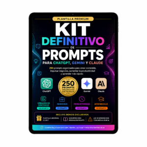 Kit definitivo de prompts para ChatGPT, Gemini y Claude - ibuqs